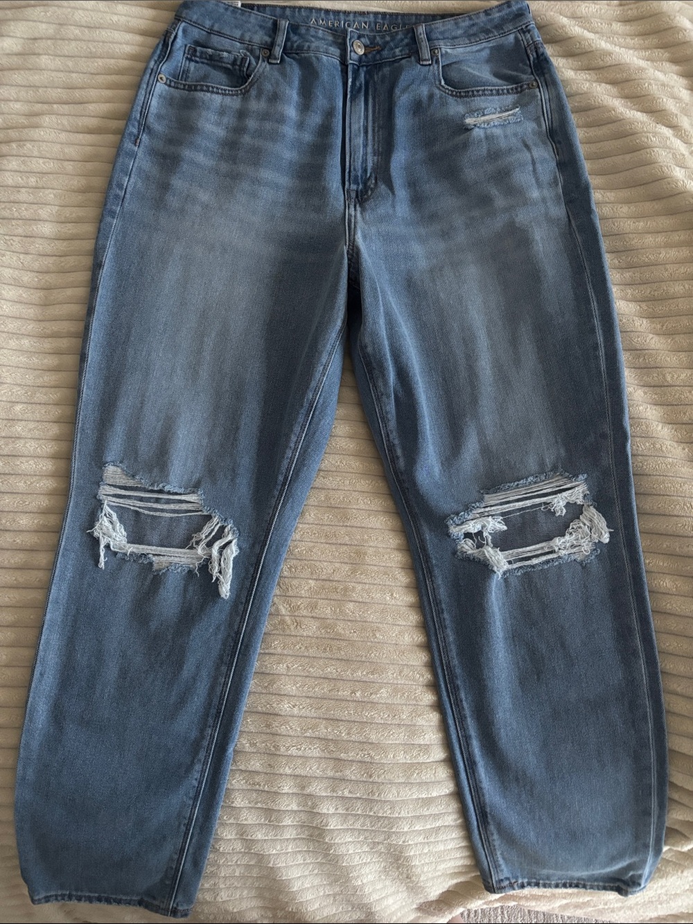 American Eagle Light Blue Comfort Stretch Waistband Jeans